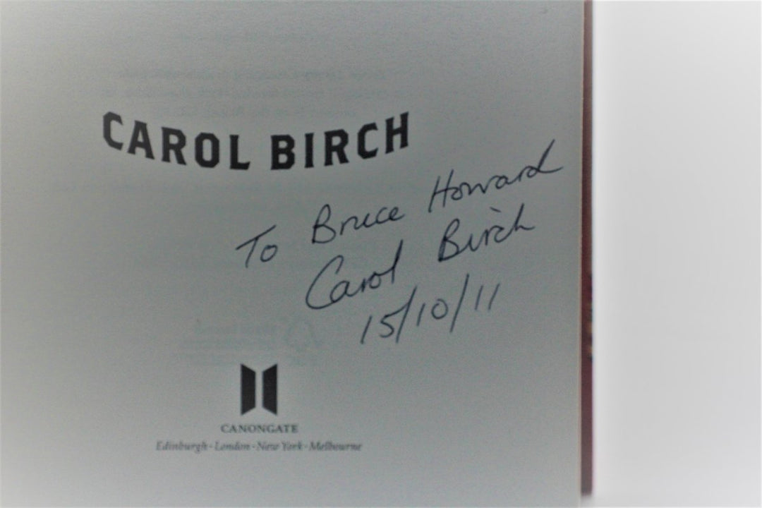 Birch, Carol - Jamrach's Menagerie - Signed | back cover