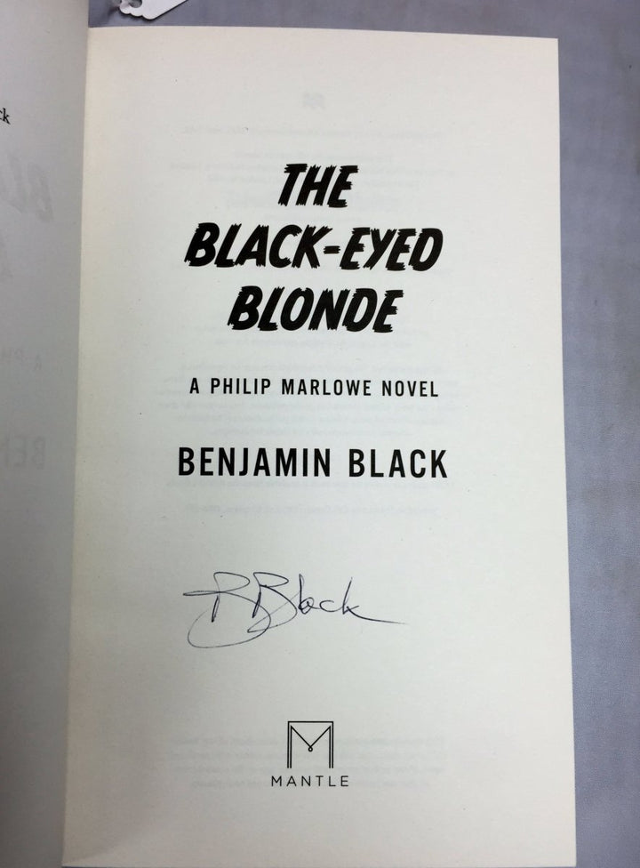 Black, Benjamin - The Black Eyed Blonde | sample illustration