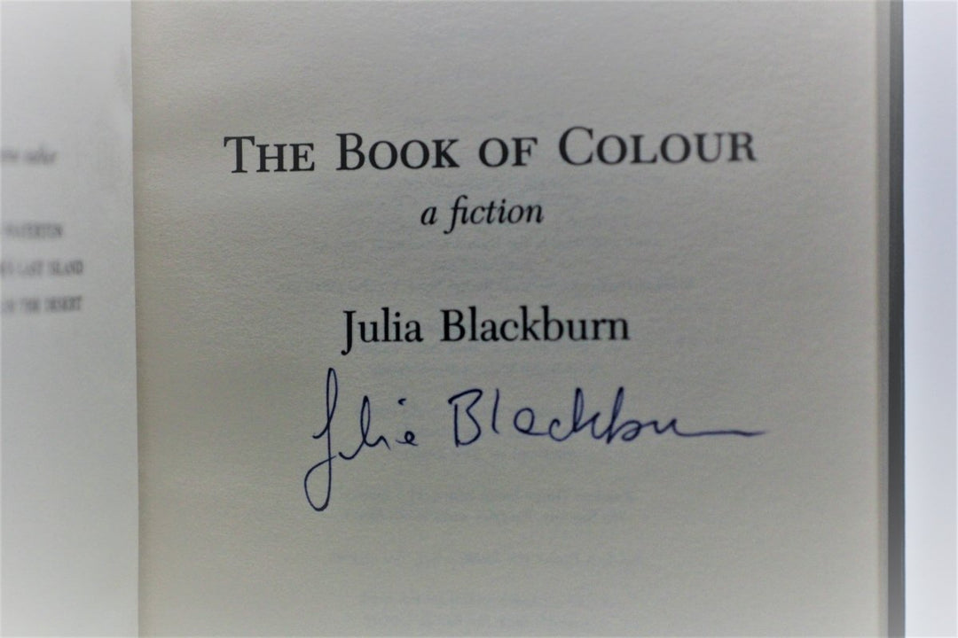 Blackburn, Julia - The Book of Colour - Signed | sample illustration
