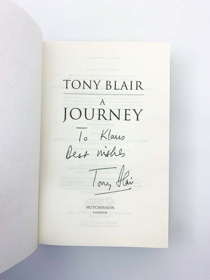 Blair, Tony - A Journey (SIGNED) | image3