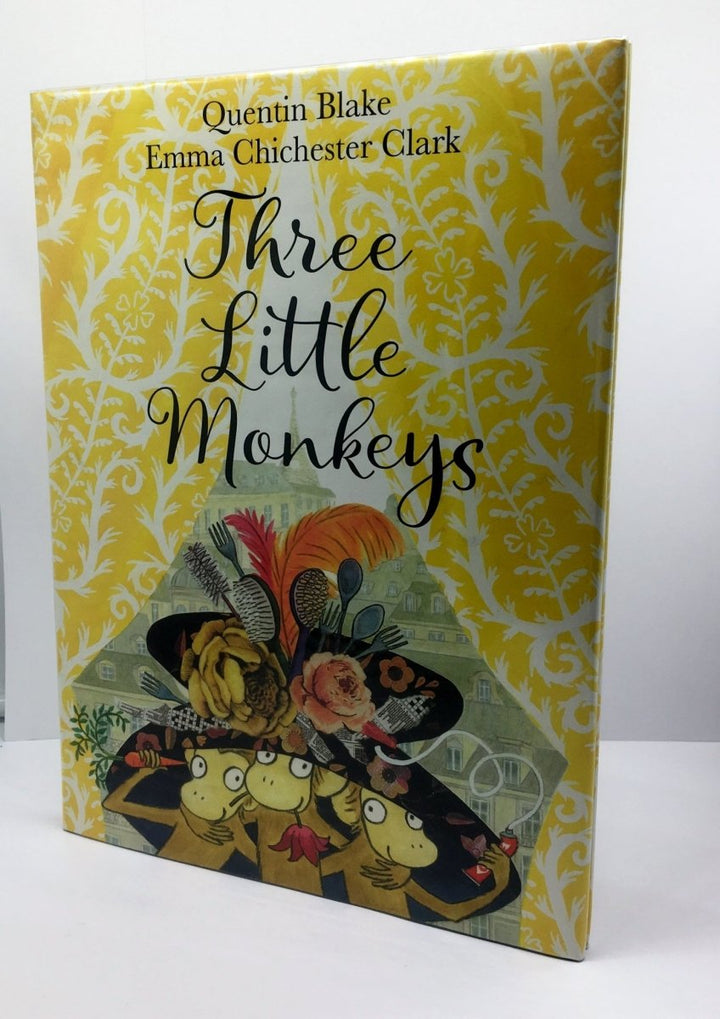 Blake, Quentin - Three Little Monkeys - SIGNED | front cover