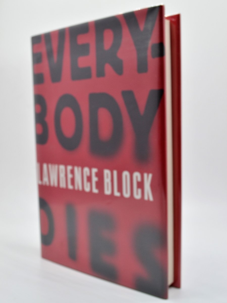 Block, Lawrence - Everybody Dies - SIGNED US Edition | front cover