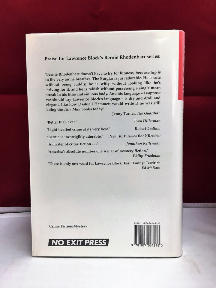 Block, Lawrence - The Burglar in the Library | back cover