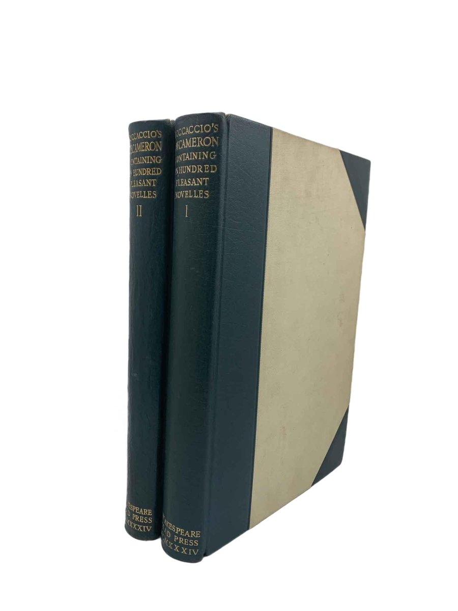  Giovanni Boccaccio Limited Edition | Boccaccio'S Decameron | Cheltenham Rare Books