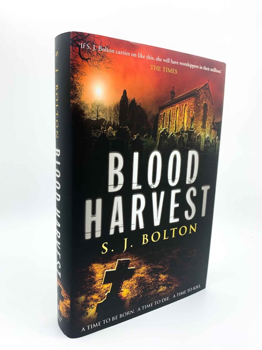 Bolton, S J - Blood Harvest - SIGNED, LINED and DATED - SIGNED | image1