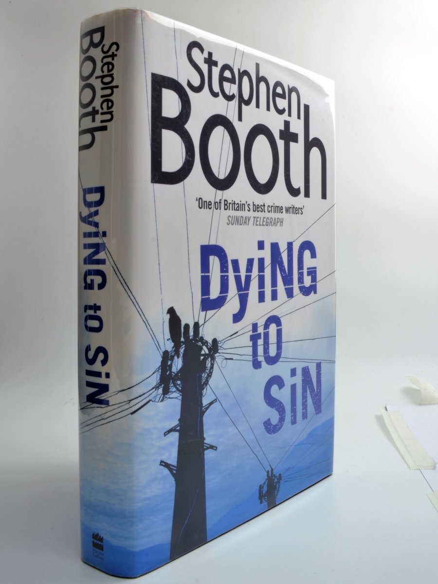Booth, Stephen - Dying to Sin - Signed | front cover