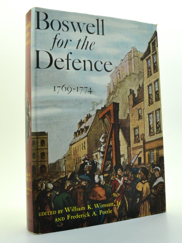 Boswell, James - Boswell for the Defence | front cover