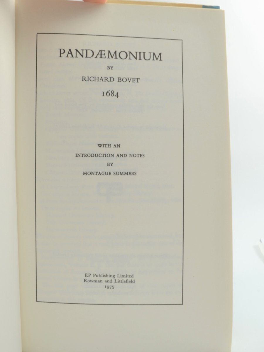 Bovet, Richard - Pandaemonium | sample illustration