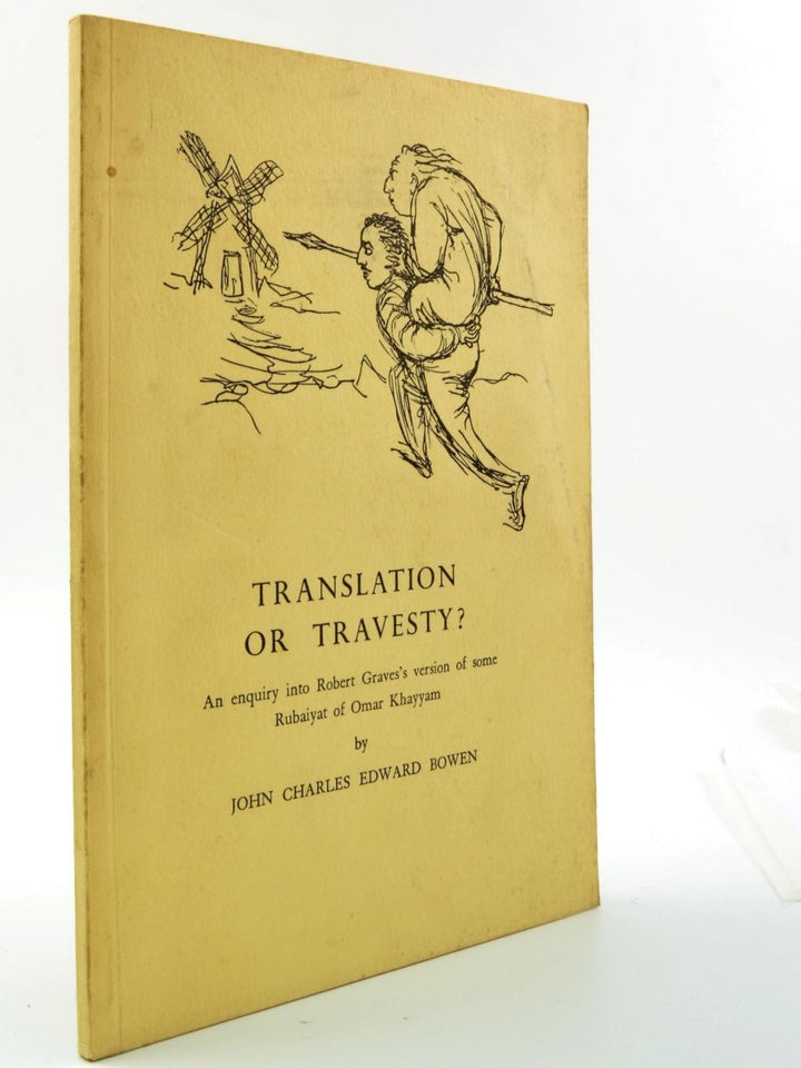 Bowen, John Charles Edward - Tanslation or Travesty | front cover