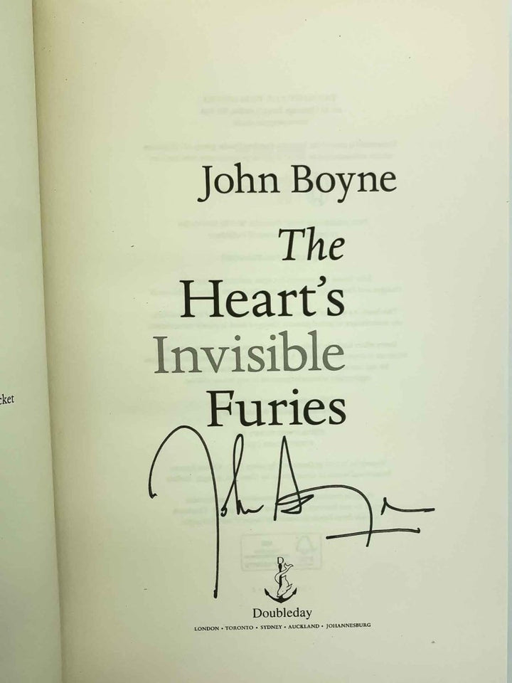 Boyne, John - The Heart's Invisible Furies - SIGNED | image3