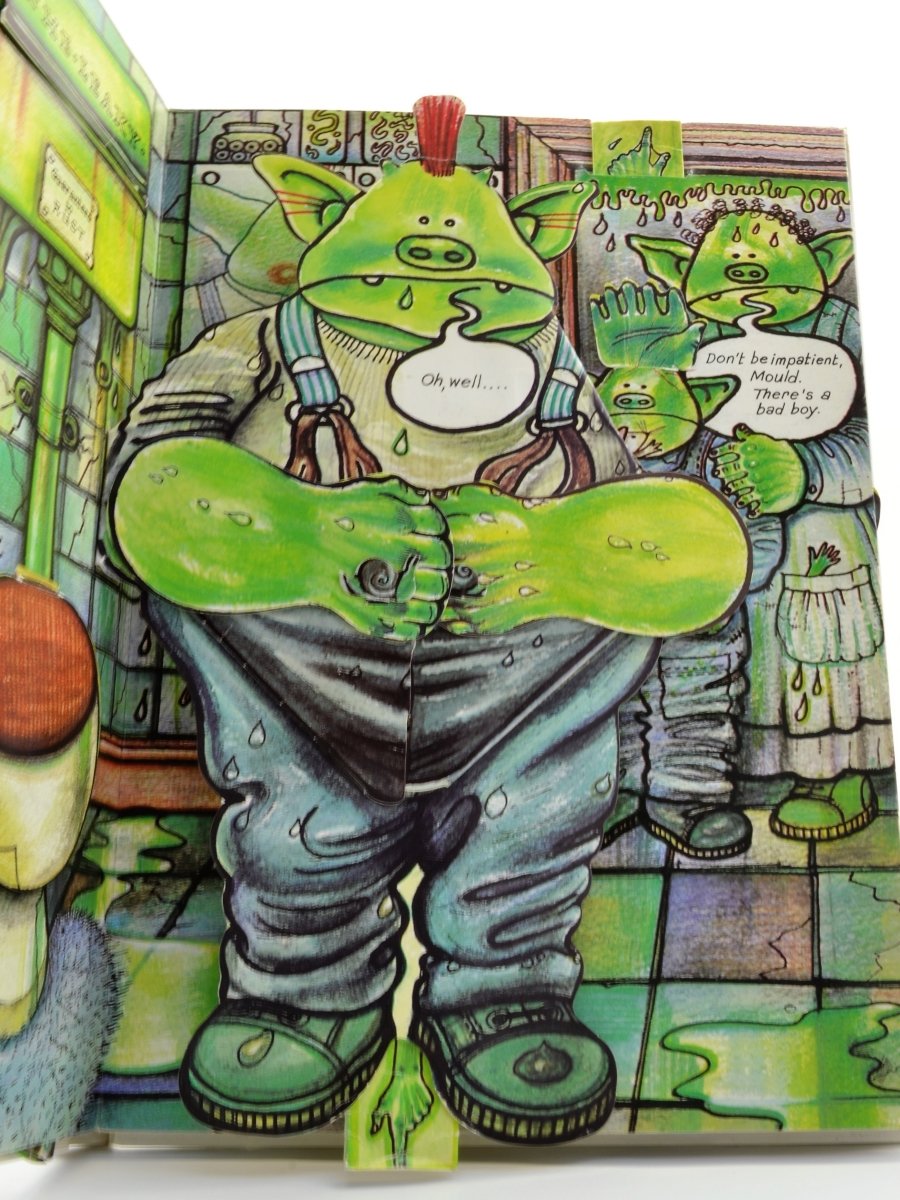 Briggs, Raymond - Fungus the Bogeyman Plop-up Book - SIGNED | signature page