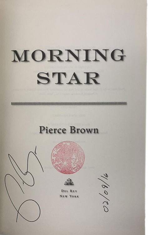 Brown, Pierce - Morning Star - SIGNED | image3