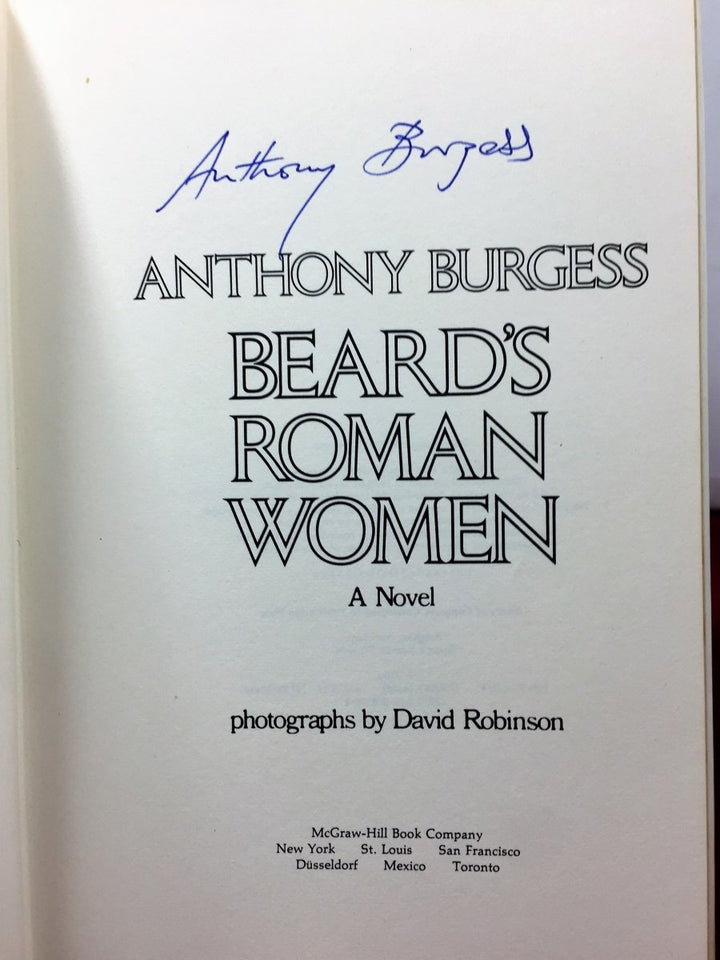 Burgess, Anthony - Beard's Roman Women | sample illustration