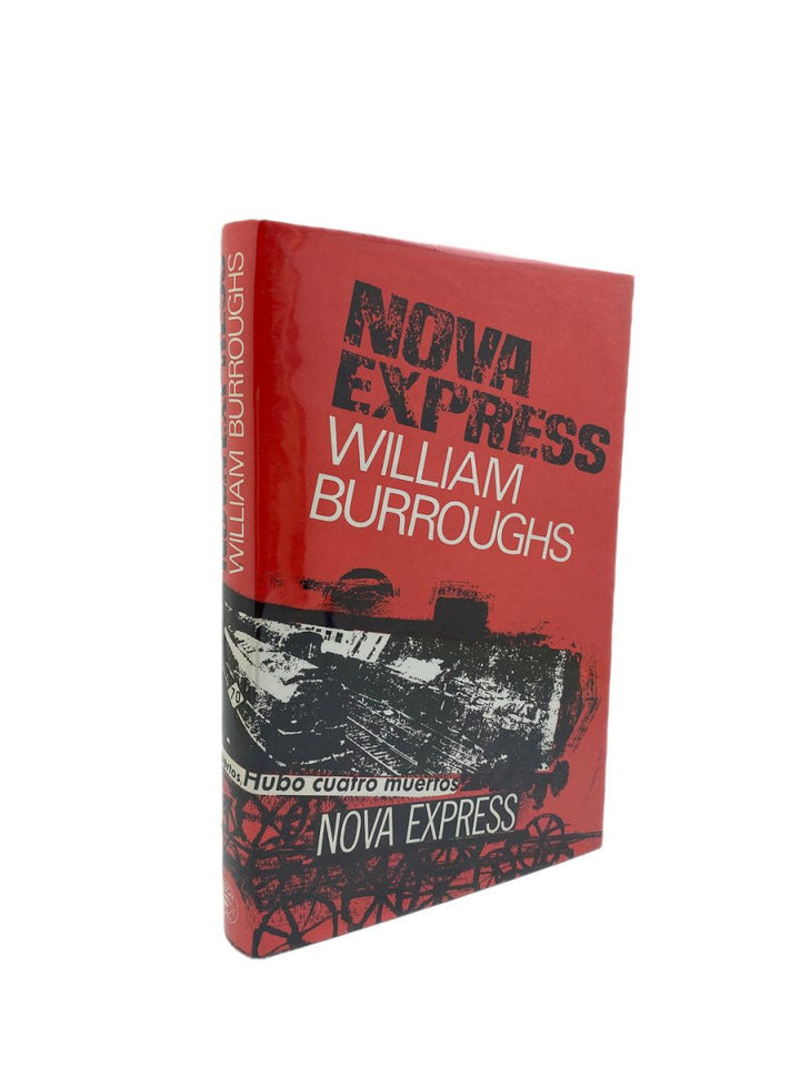 Burroughs, William - Nova Express | front cover. Published by Jonathan Cape in 1966. Hardcover.  Condition:  Near Fine/Fine