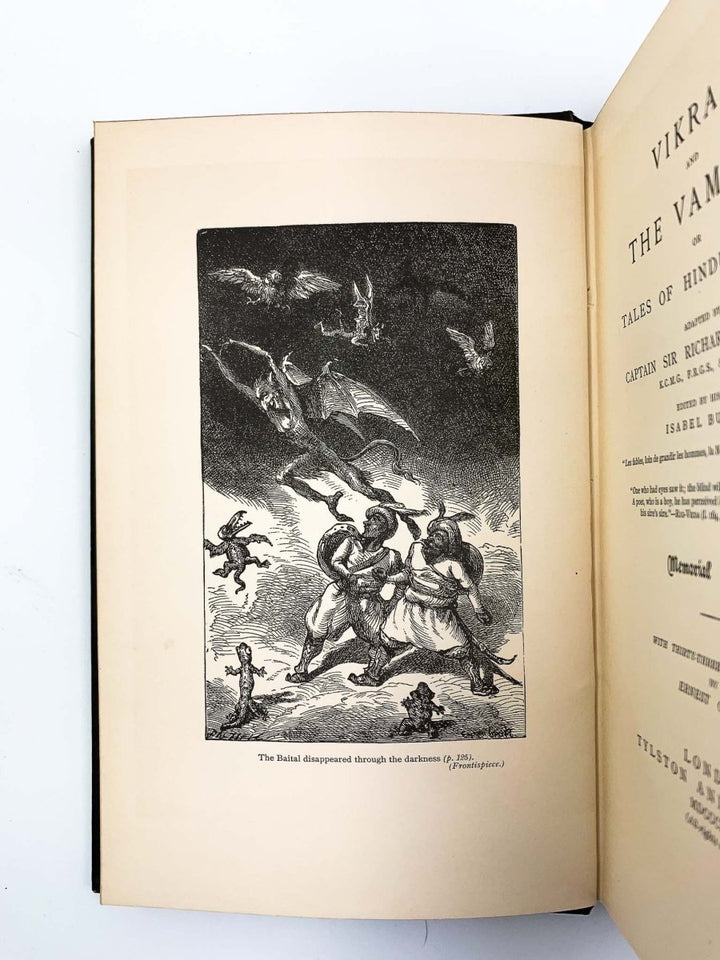 Burton, Sir Richard F - Vikram and the Vampire | sample illustration