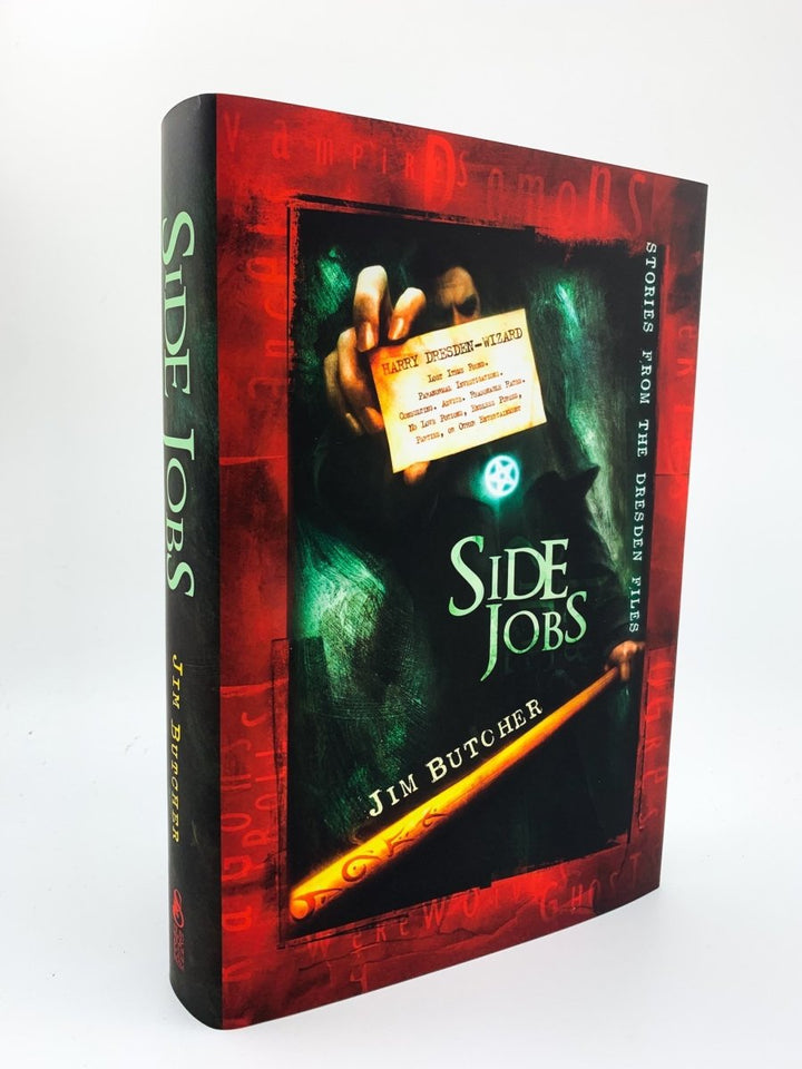 Butcher, Jim - Side Jobs - SIGNED | front cover