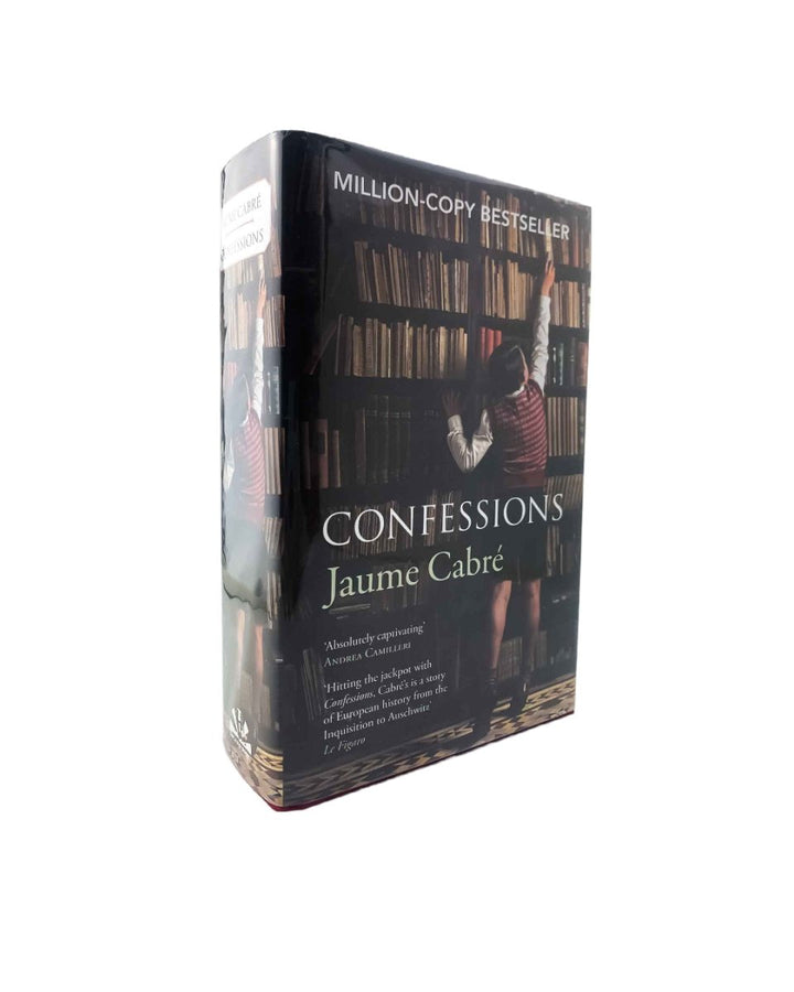 Cabre, Jaume - Confessions | front cover. Published by Arcadia Books in 2014. Hardcover.  Condition:  Near Fine/Fine