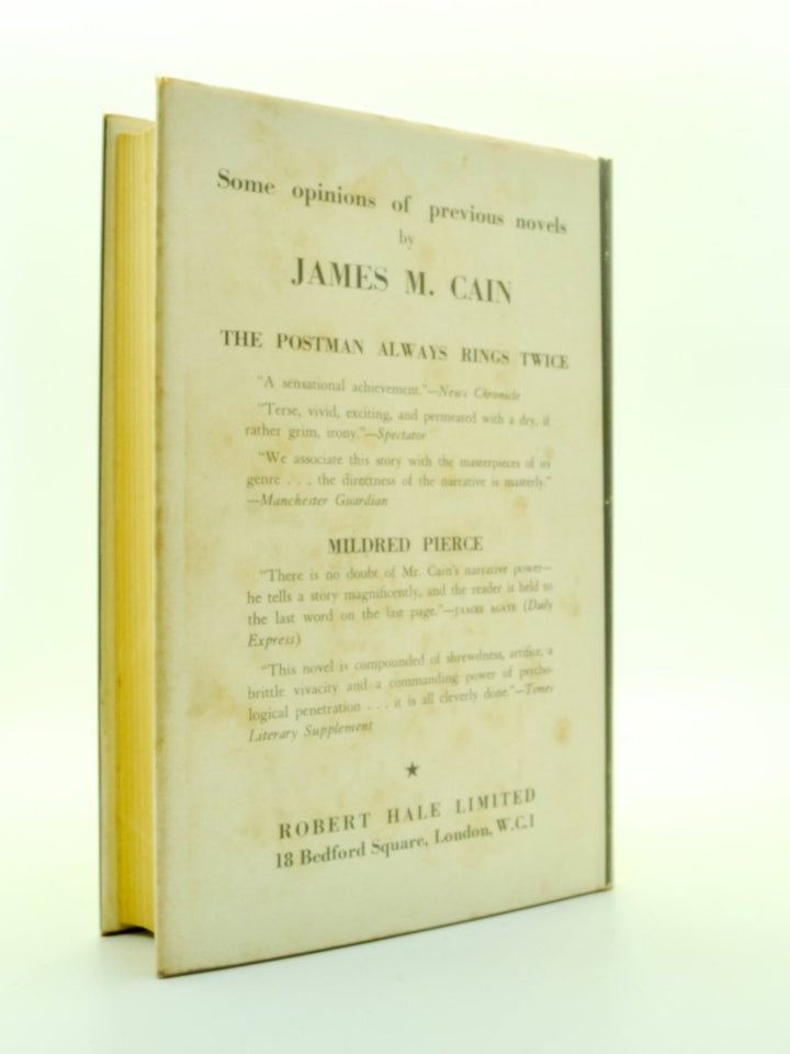 Cain, James M - The Moth | back cover