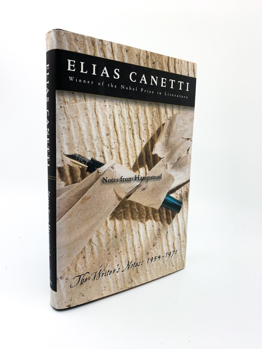 Canetti, Elias - Notes from Hampstead : The Writer's Notes 1954 - 1971 | front cover