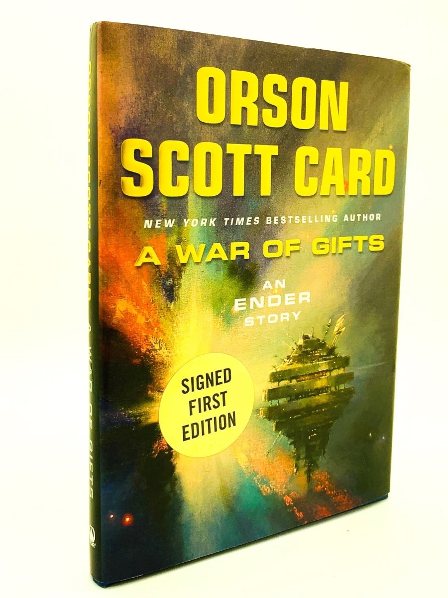 Card, Orson Scott - A War of Gifts - SIGNED | front cover