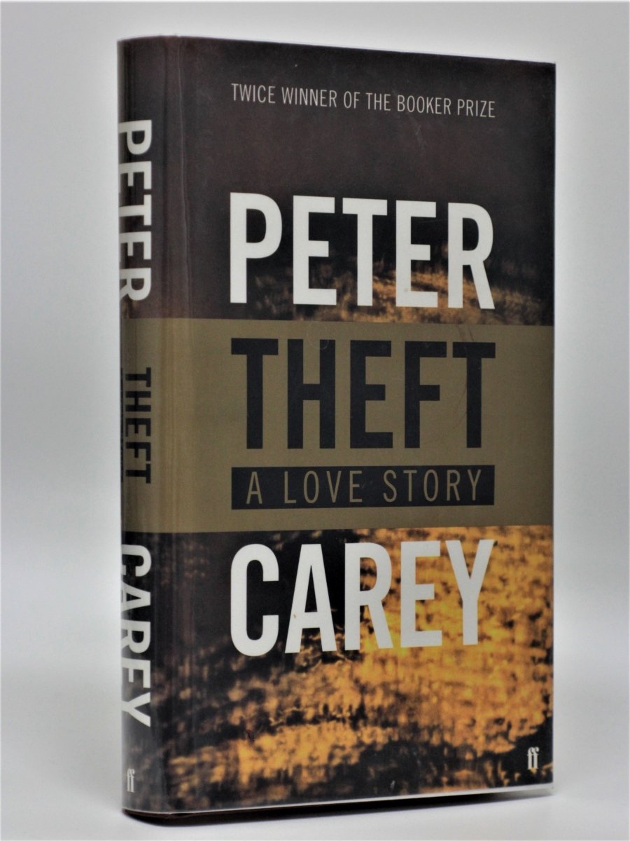 Carey, Peter - Theft - Signed | front cover