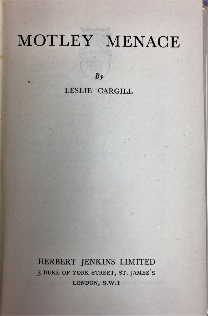 Cargill, Leslie - Motley Menace | sample illustration