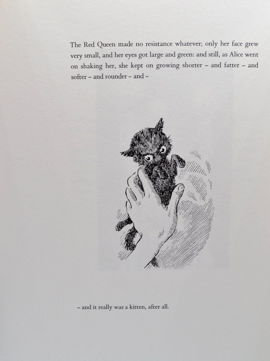 Carroll, Lewis - Peake's Alice - Mervyn Peake's Drawings for Alice's Adventures | sample illustration