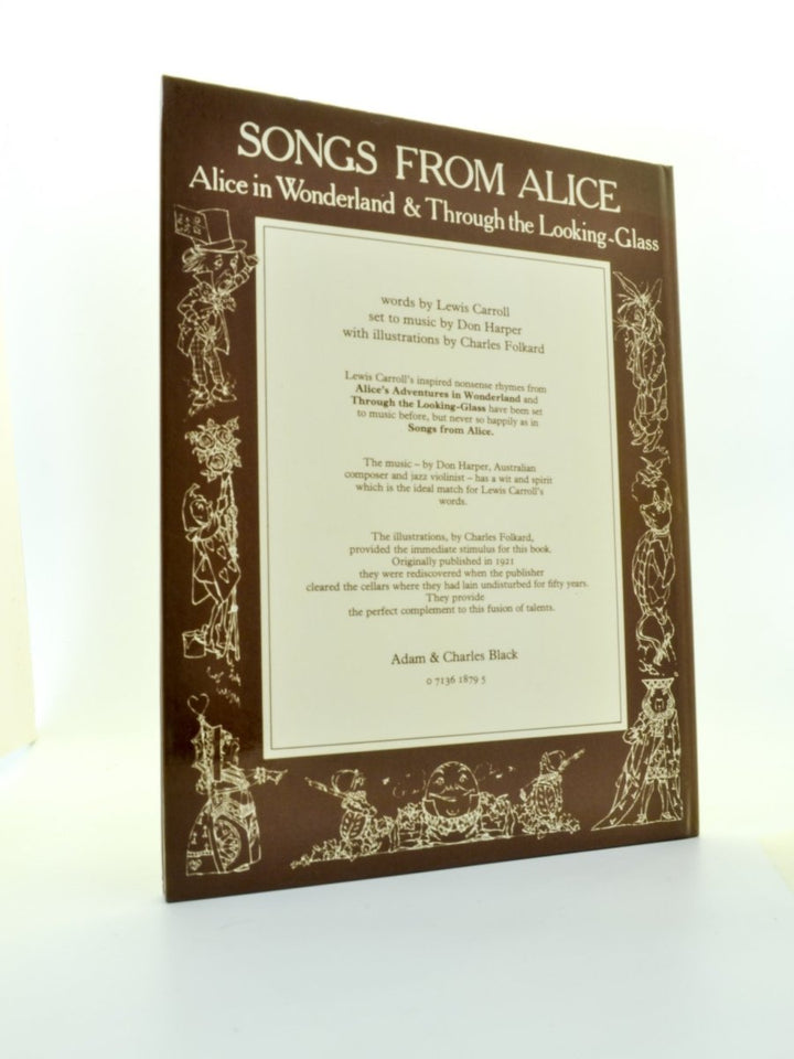 Carroll, Lewis - Songs From Alice | back cover