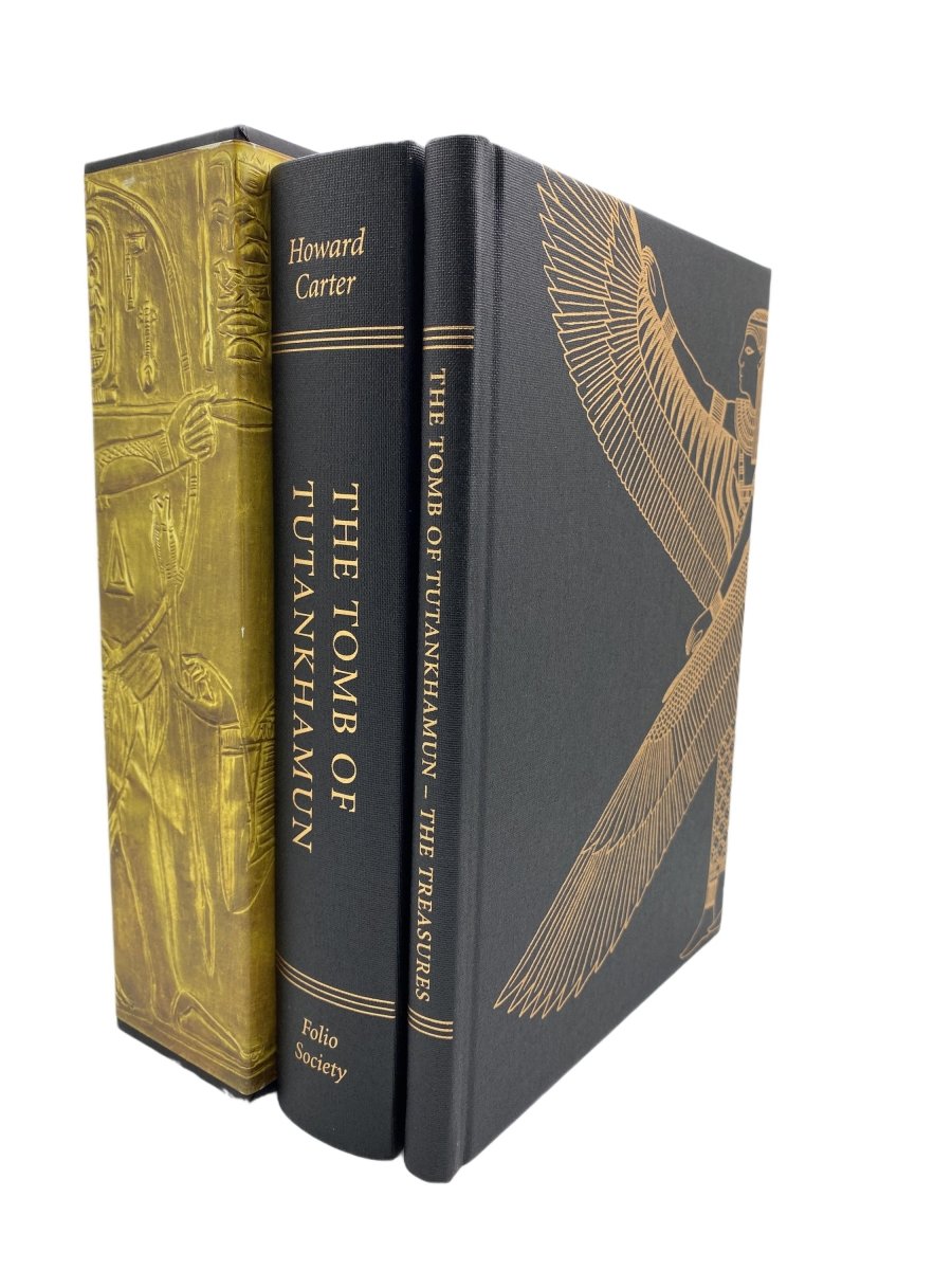 Carter, Howard - The Tomb of Tutankhamun - 2 volume set | signature page