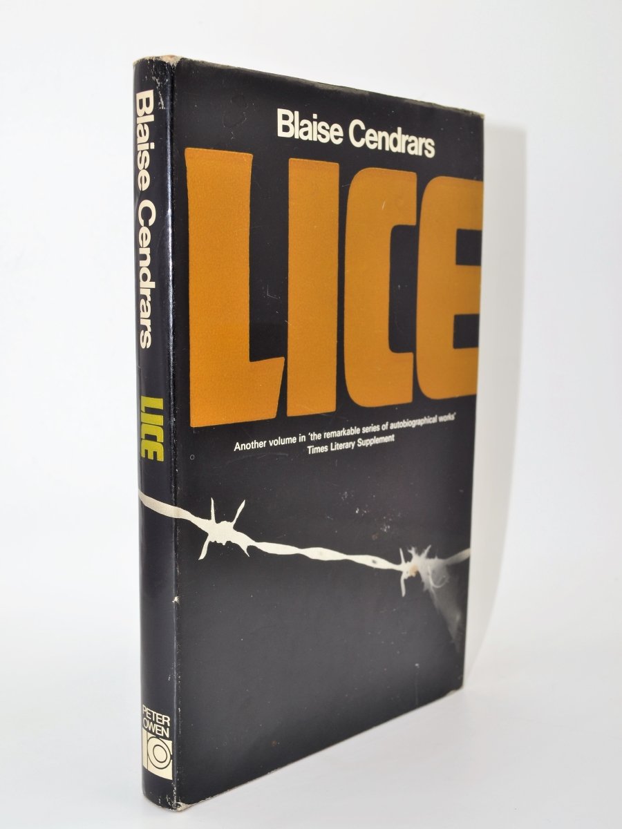 Cendrars, Blaise - Lice | front cover