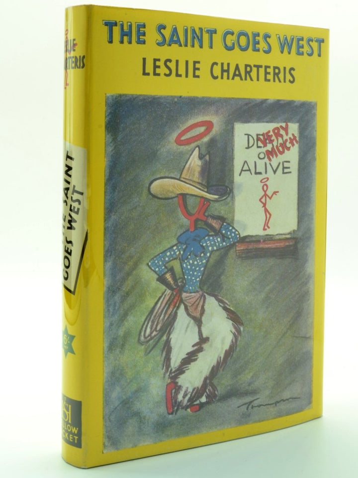 Charteris, Leslie - The Saint Goes West | front cover