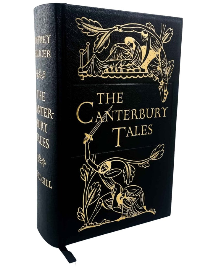 Chaucer, Geoffrey - The Canterbury Tales | front cover. Published by Folio Society in 2010. Full-Leather.  Condition:  Fine/No Jacket ( as Issued )