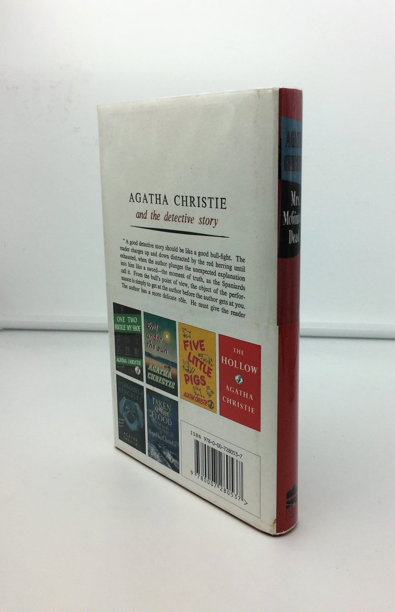 Christie, Agatha - Mrs McGinty's Dead | back cover