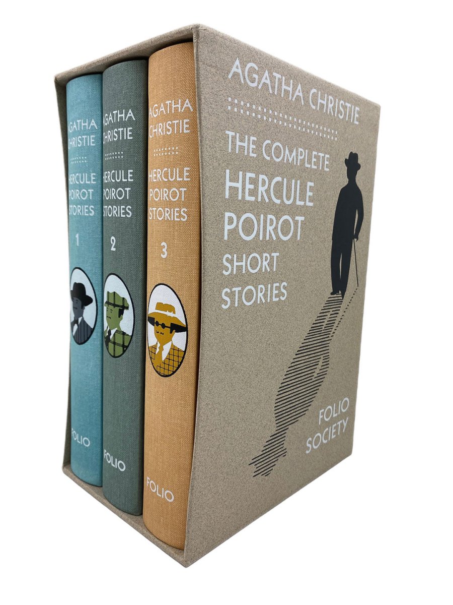 Christie, Agatha - The Complete Hercule Poirot Short Stories - 3 Volume Set | front cover