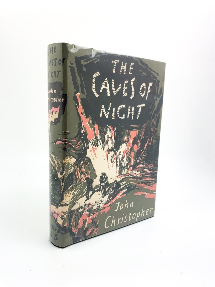 Christopher, John - The Caves of Night | front cover. Published by Eyre & Spottiswoode in 1958. Hardcover.  Condition:  Near Fine +/Near Fine