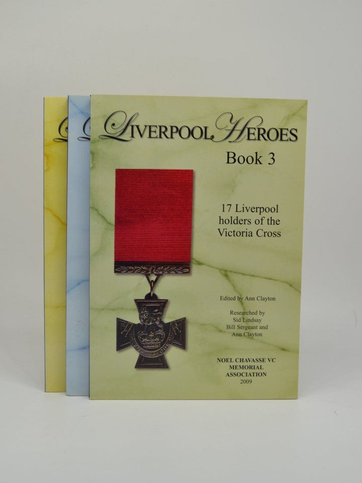Clayton, Ann ( edits ) - Liverpool Heroes ( 3 vols ) - SIGNED | signature page