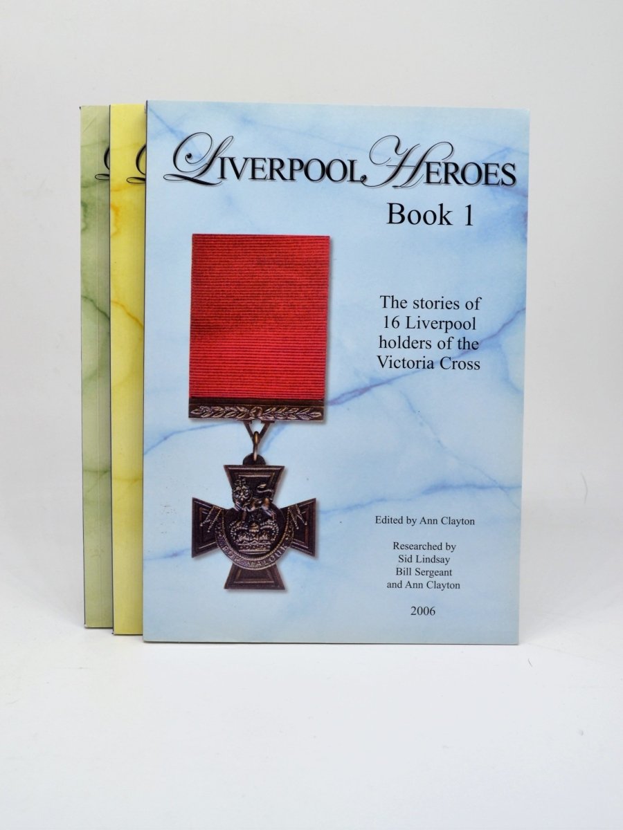 Clayton, Ann ( edits ) - Liverpool Heroes ( 3 vols ) - SIGNED | front cover