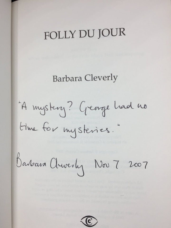 Cleverly, Barbara - Folly Du Jour | sample illustration