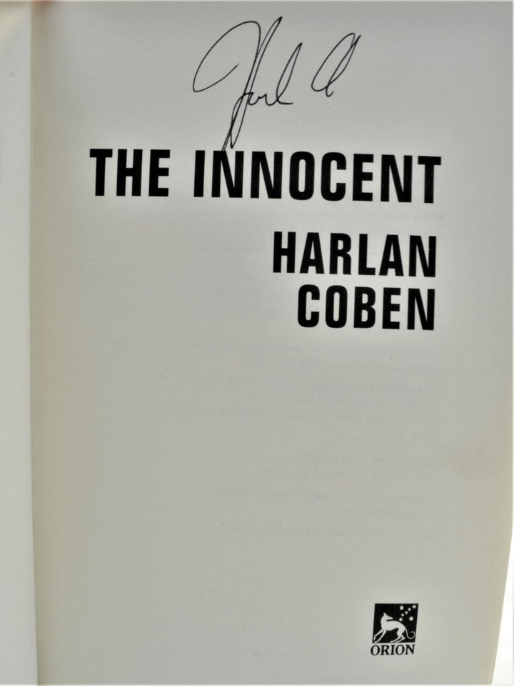 Coben, Harlan - The Innocent - SIGNED | signature page