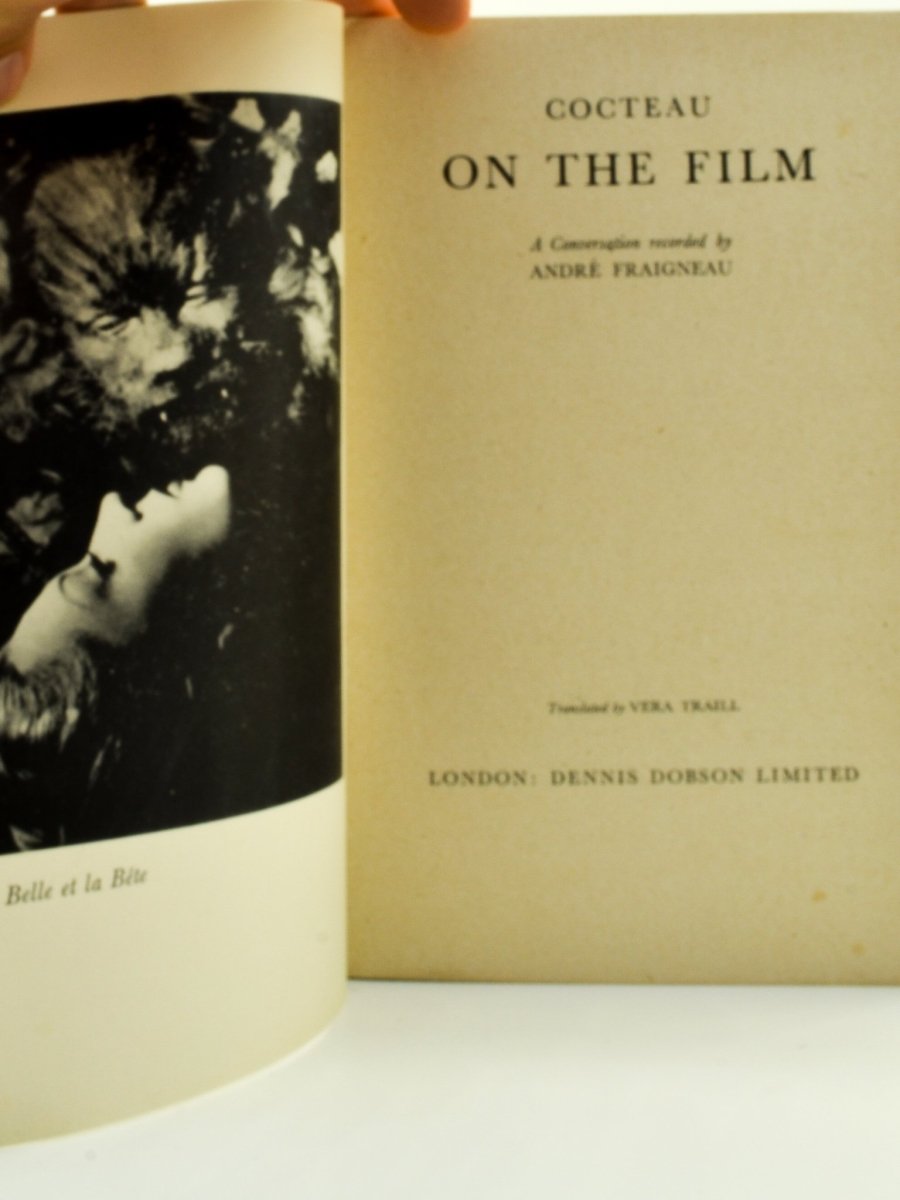 Cocteau, Jean - Cocteau on the Film ( UK proof copy ) | back cover
