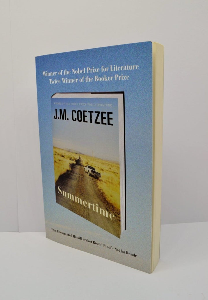 Coetzee, J M - Summertime - SIGNED | front cover