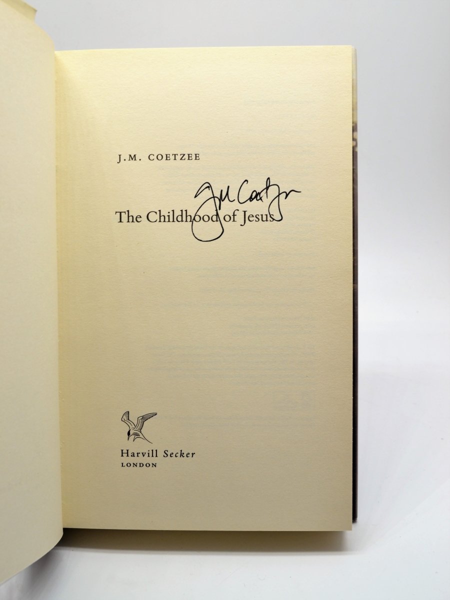 Coetzee, J M - The Childhood of Jesus | back cover