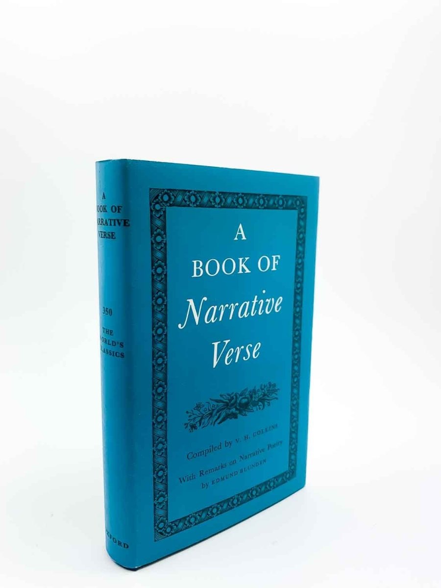 Collins, V. H. (edits) - A Book of Narrative Verse | image1