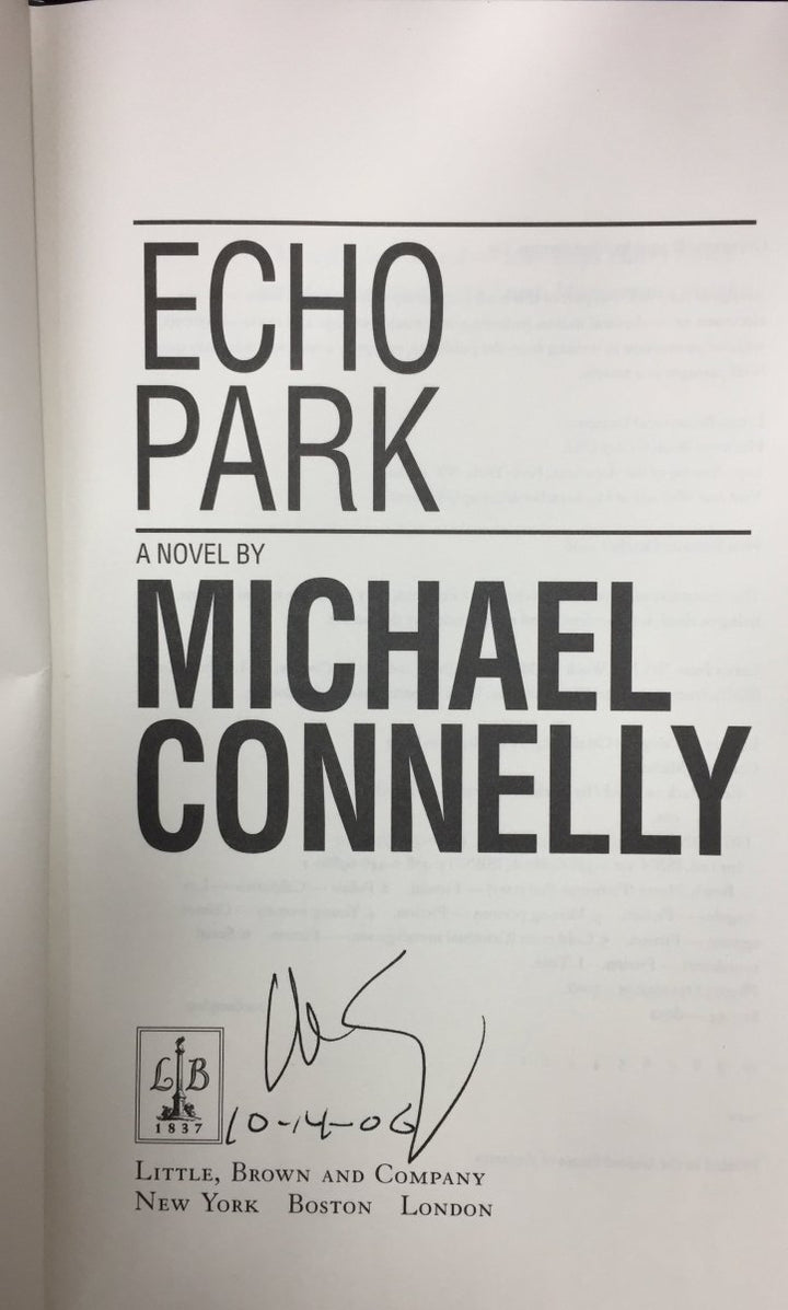 Connelly, Michael - Echo Park | sample illustration