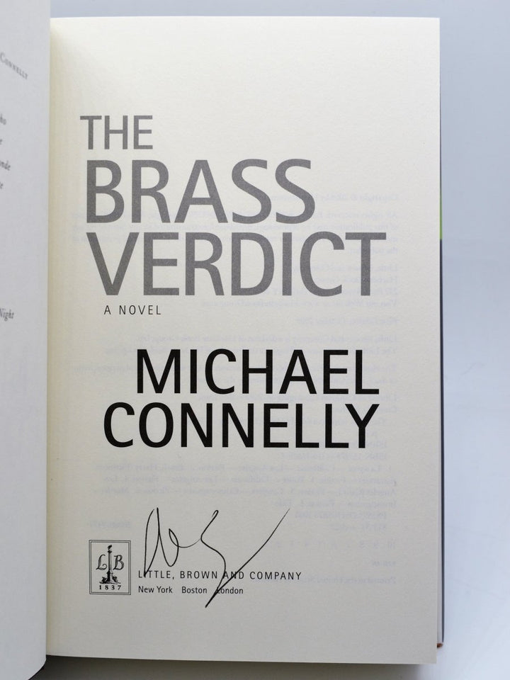 Connelly, Michael - The Brass Verdict | back cover