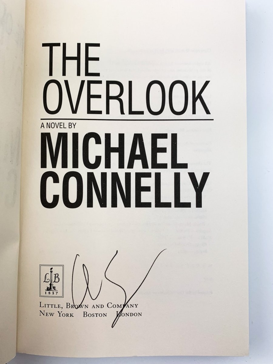 Connelly, Michael - The Overlook - SIGNED | image3