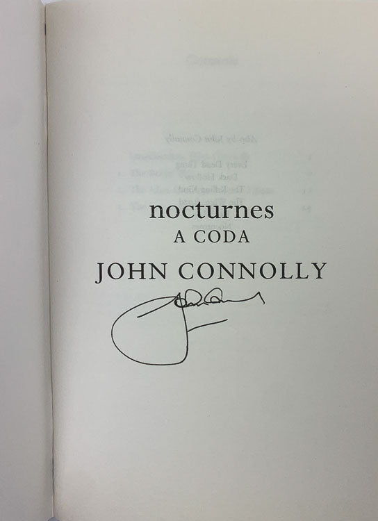 Connolly, John - Nocturnes : A Coda | signature page