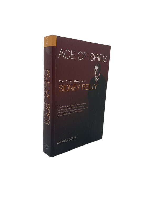  Andrew Cook SIGNED Collectable Book | Ace Of Spies | Cheltenham Rare Books