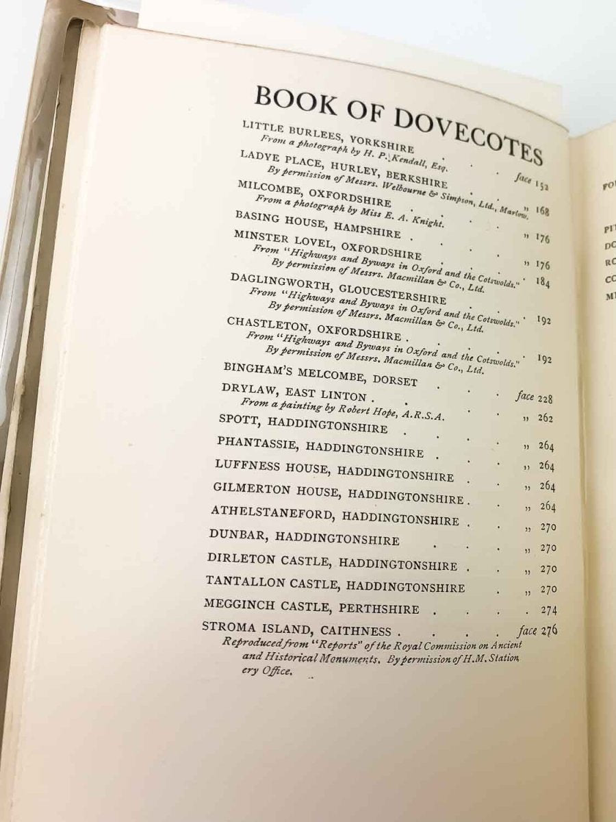 Cooke, Arthur O - A Book of Dovecotes | book detail 5