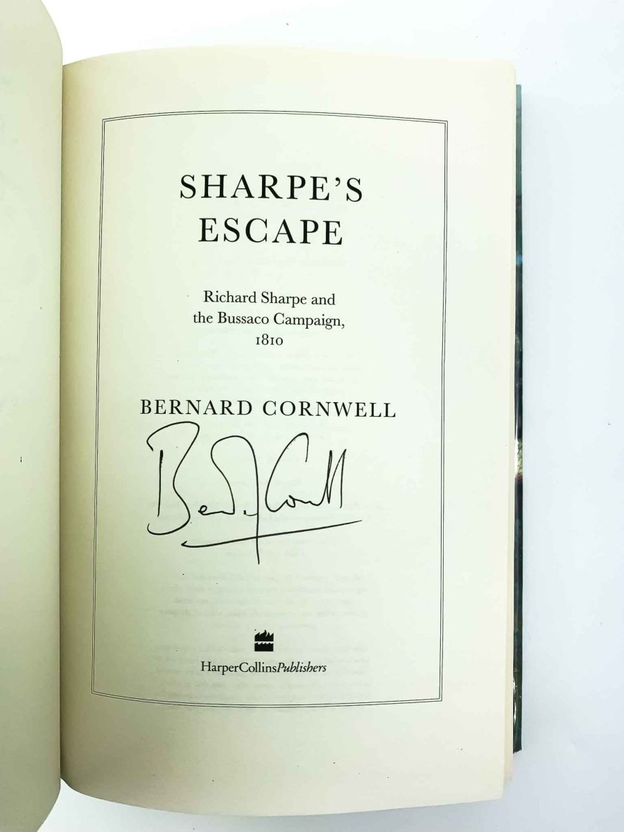 Cornwell, Bernard - Sharpe's Escape - SIGNED | image3